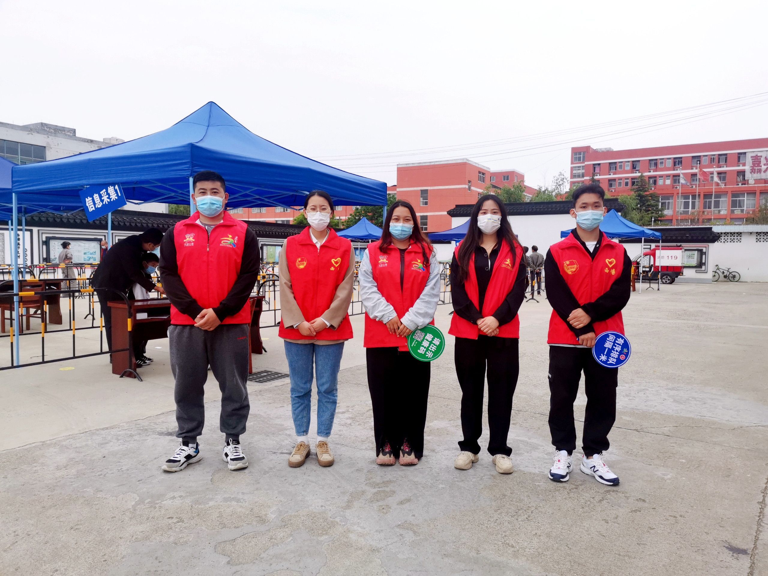 邊鋒機(jī)械集團(tuán),隔膜泵廠家,疫情防控,核酸檢測(cè)志愿者